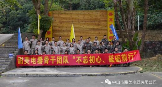 凝心聚力，再創(chuàng)輝煌！熱烈祝賀甜美電器2020年終述職暨骨干團(tuán)隊(duì)拓展等活動(dòng)圓滿舉行